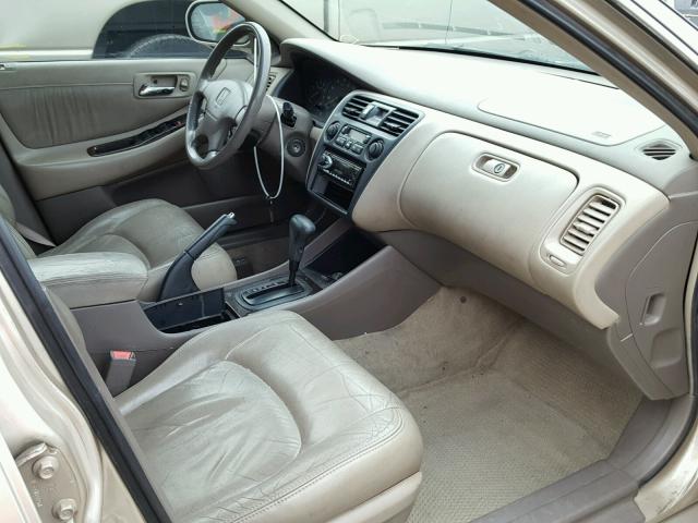 1HGCG165XYA087513 - 2000 HONDA ACCORD EX BEIGE photo 5