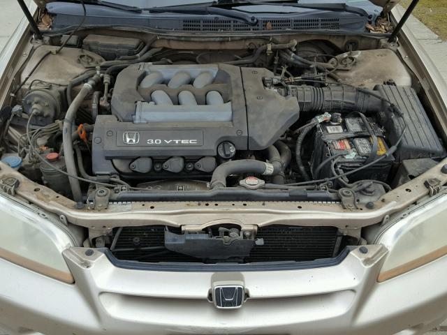 1HGCG165XYA087513 - 2000 HONDA ACCORD EX BEIGE photo 7