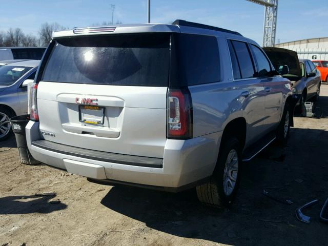 1GKS2BKC4GR468216 - 2016 GMC YUKON SLT SILVER photo 4