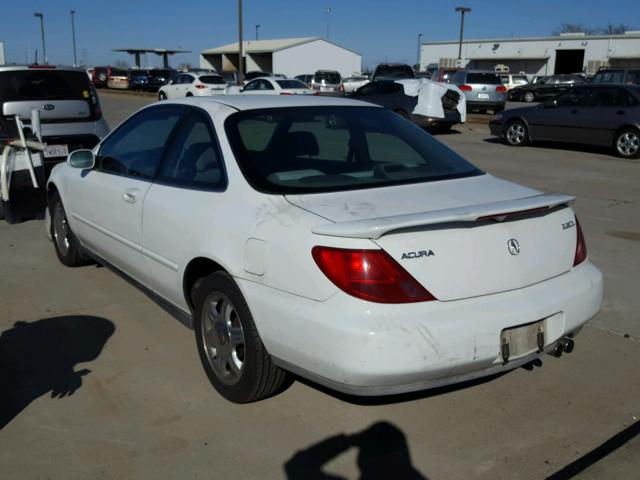 19UYA1251VL023096 - 1997 ACURA 2.2CL WHITE photo 3