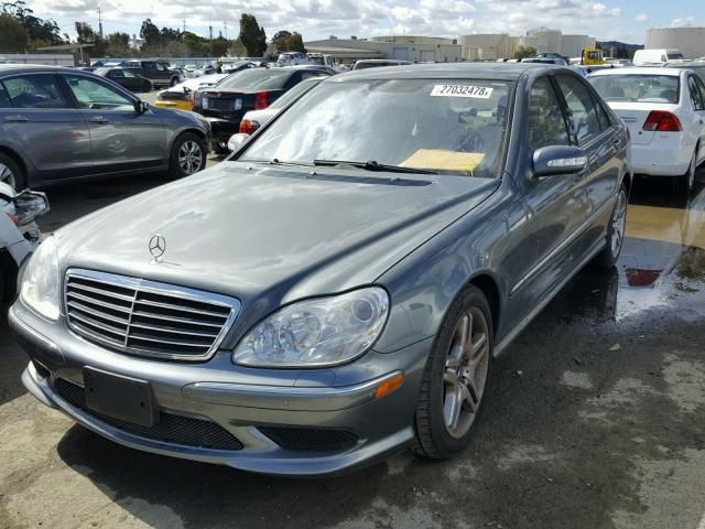 WDBNG70J16A465763 - 2006 MERCEDES-BENZ S 430 GRAY photo 2