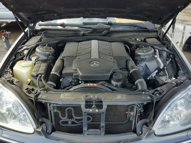 WDBNG70J16A465763 - 2006 MERCEDES-BENZ S 430 GRAY photo 7