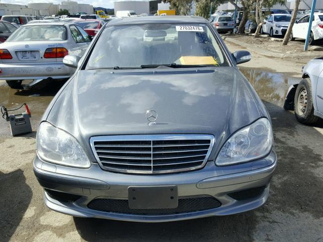 WDBNG70J16A465763 - 2006 MERCEDES-BENZ S 430 GRAY photo 9