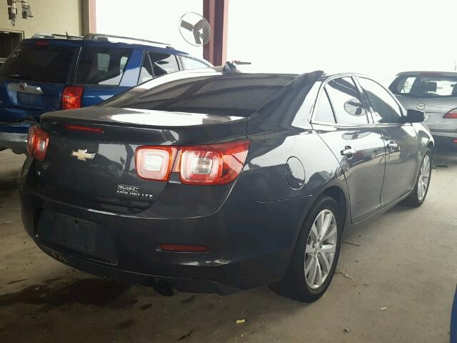 1G11H5SL2EF286836 - 2014 CHEVROLET MALIBU LTZ 灰色 照片 4