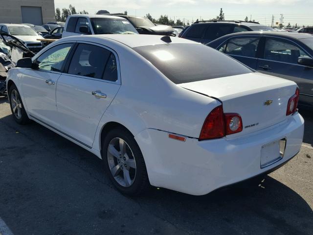 1G1ZC5E06CF132274 - 2012 CHEVROLET MALIBU 1LT WHITE photo 3