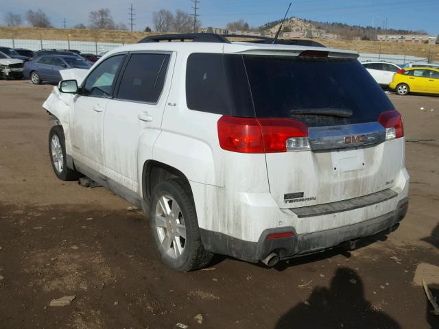 2GKFLTE33D6118566 - 2013 GMC TERRAIN SL WHITE photo 3