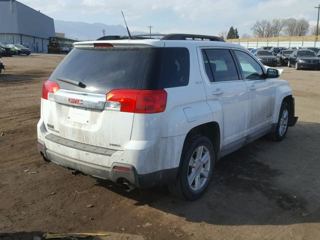 2GKFLTE33D6118566 - 2013 GMC TERRAIN SL WHITE photo 4