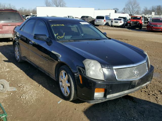 1G6DP567550108834 - 2005 CADILLAC CTS HI FEA BLACK photo 1