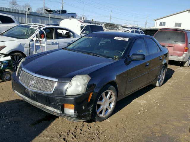 1G6DP567550108834 - 2005 CADILLAC CTS HI FEA BLACK photo 2