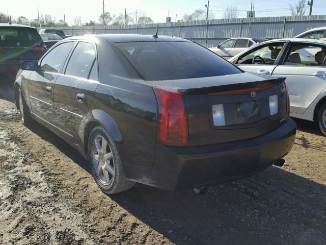 1G6DP567550108834 - 2005 CADILLAC CTS HI FEA BLACK photo 3