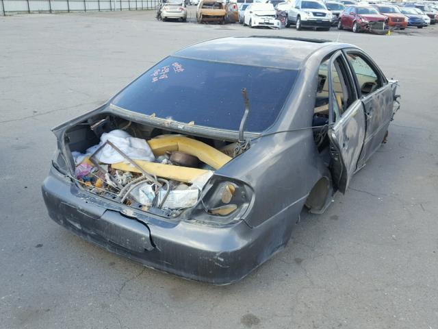 JTDBE32K320097417 - 2002 TOYOTA CAMRY LE GRAY photo 4