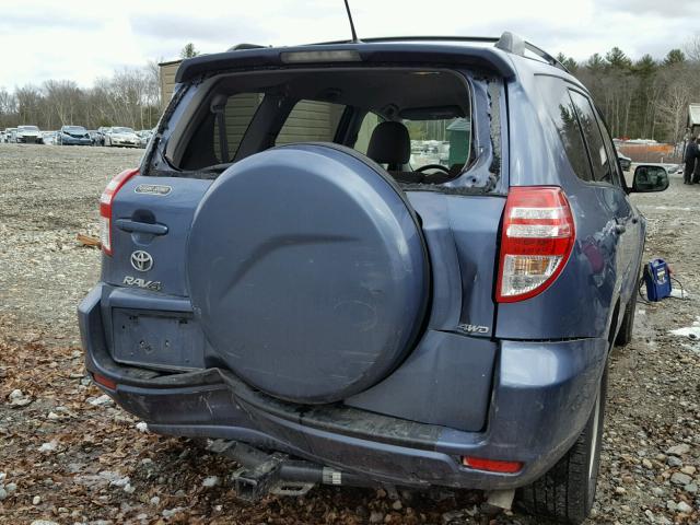 2T3JF4DV6BW128550 - 2011 TOYOTA RAV4 BLUE photo 9