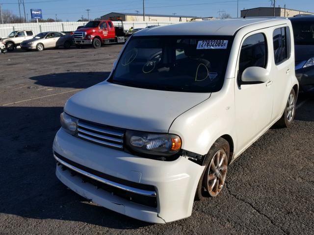 JN8AZ28RX9T102690 - 2009 NISSAN CUBE BASE WHITE photo 2