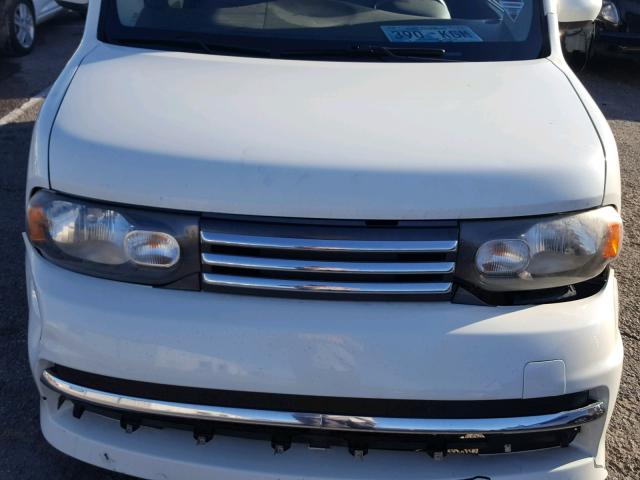 JN8AZ28RX9T102690 - 2009 NISSAN CUBE BASE WHITE photo 7