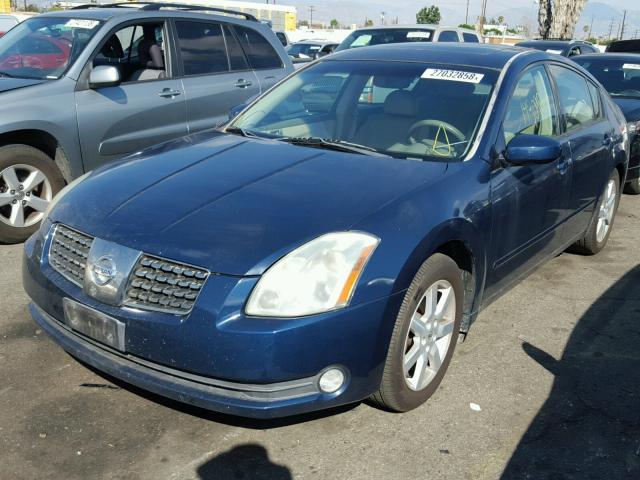 1N4BA41EX6C803435 - 2006 NISSAN MAXIMA SE BLUE photo 2