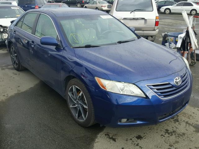 4T1BK46KX7U008155 - 2007 TOYOTA CAMRY NEW BLUE photo 1