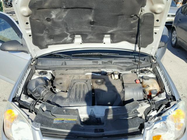 1G1AK15F267607494 - 2006 CHEVROLET COBALT LS SILVER photo 7