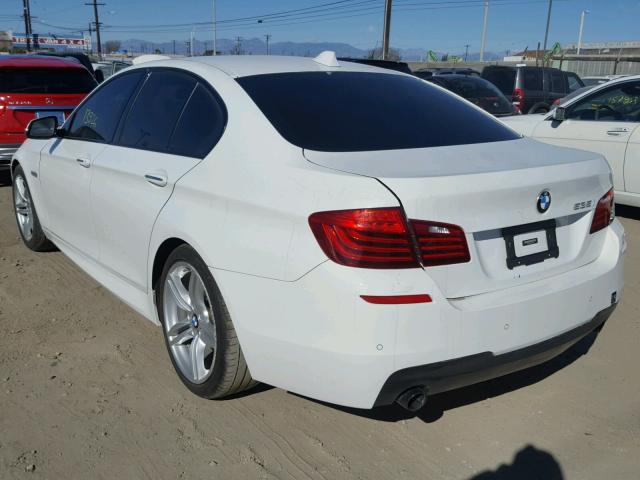 WBA5B1C56GG553506 - 2016 BMW 535 I WHITE photo 3