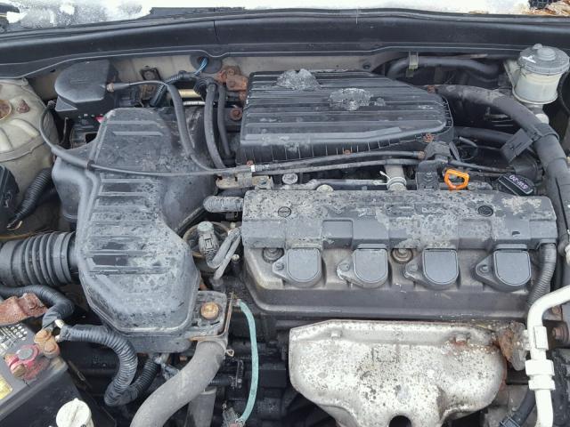 2HGES26723H584922 - 2003 HONDA CIVIC EX ოქროსფერი ფოტო 7