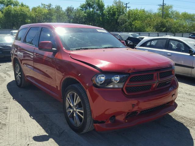 1C4RDHAG8DC680451 - 2013 DODGE DURANGO SX RED photo 1