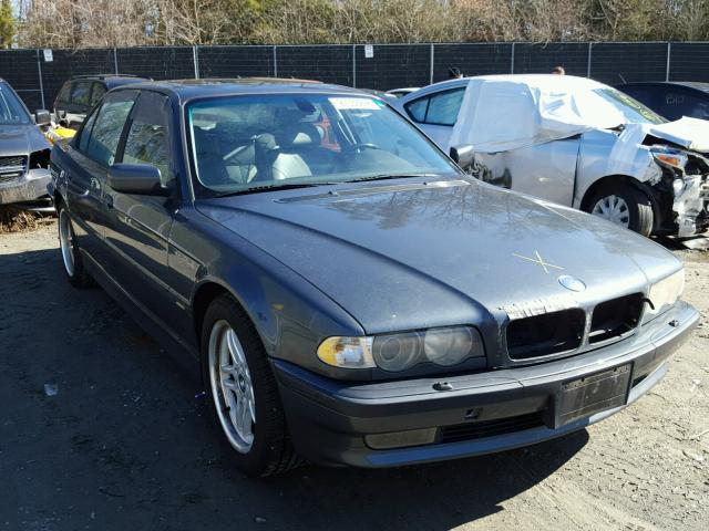 WBAGH83421DP18547 - 2001 BMW 740 IL GRAY photo 1