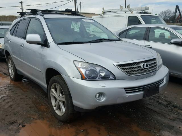 JTJHW31U482041118 - 2008 LEXUS RX 400H SILVER photo 1