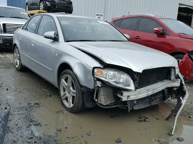 WAUDF78E57A247900 - 2007 AUDI A4 2.0T QU SILVER photo 1