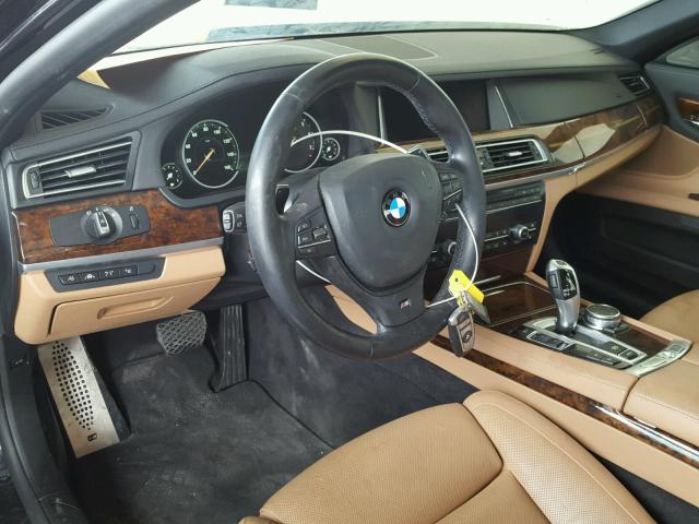 WBAYA6C52FD826955 - 2015 BMW 740 I BLACK photo 9