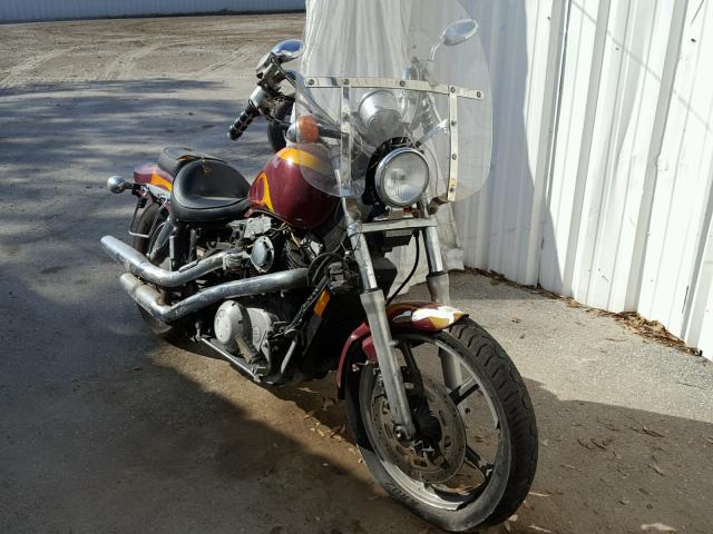 1HFSC1801HA204750 - 1987 HONDA VT1100 C BURGUNDY photo 1