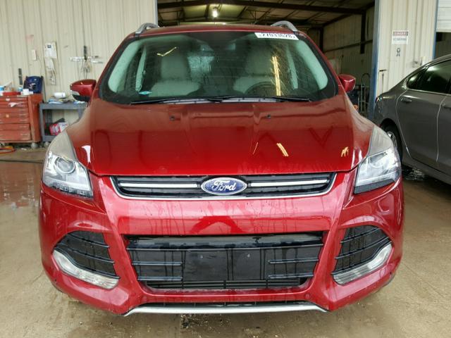 1FMCU0J93GUA97109 - 2016 FORD ESCAPE TIT RED photo 9