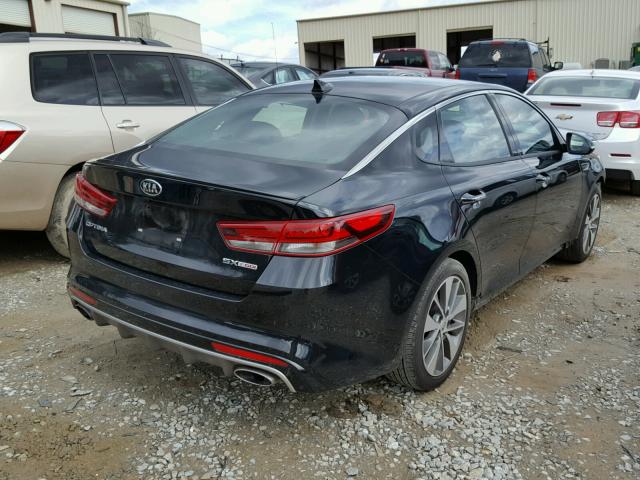 5XXGW4L27HG137786 - 2017 KIA OPTIMA SX BLACK photo 4