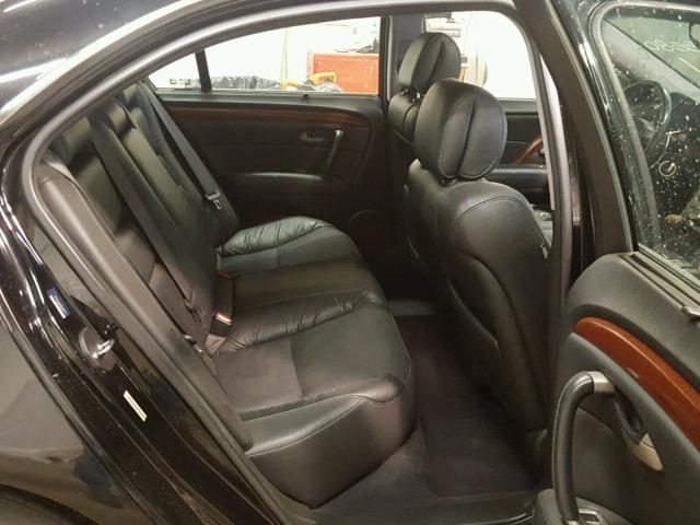 JH4KB16575C015580 - 2005 ACURA RL BLACK photo 6