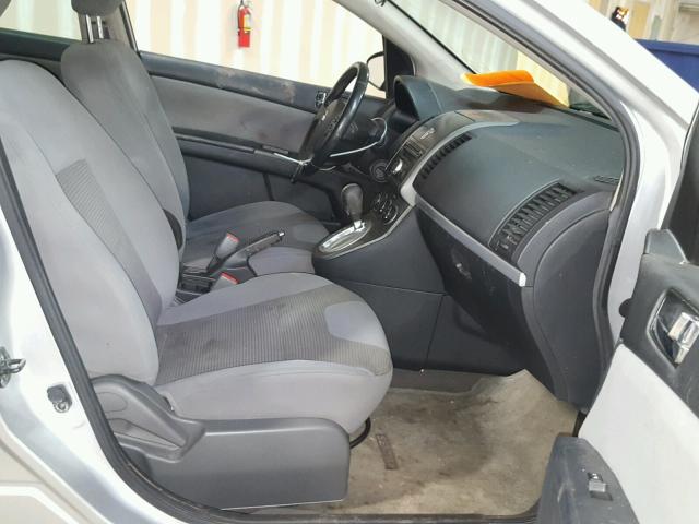 3N1AB6AP5BL683285 - 2011 NISSAN SENTRA 2.0 SILVER photo 5