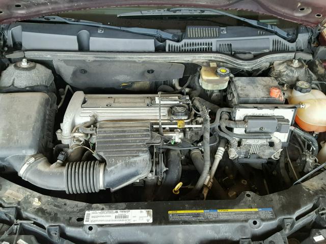1G8AJ52F33Z120403 - 2003 SATURN ION LEVEL 栗色 照片 7