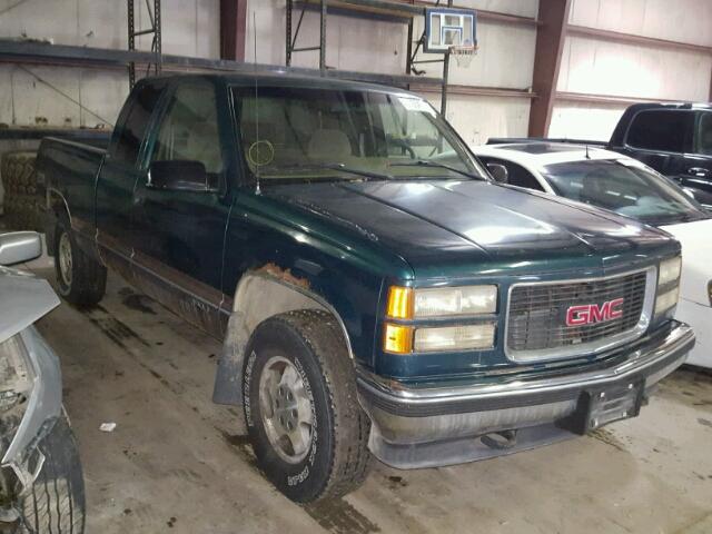 2GTEK19K6S1511164 - 1995 GMC SIERRA K15 GREEN photo 1