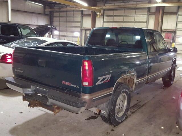 2GTEK19K6S1511164 - 1995 GMC SIERRA K15 GREEN photo 4