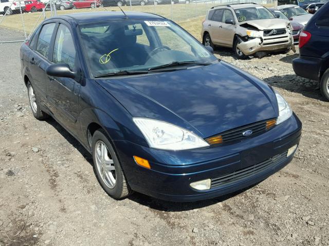 1FAFP34311W221137 - 2001 FORD FOCUS SE BLUE photo 1