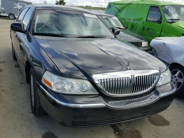 1LNHM81V76Y644178 - 2006 LINCOLN TOWN CAR S BLACK photo 1