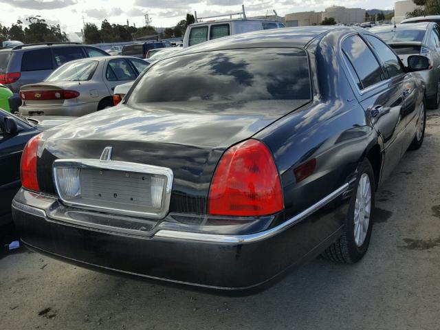 1LNHM81V76Y644178 - 2006 LINCOLN TOWN CAR S BLACK photo 4