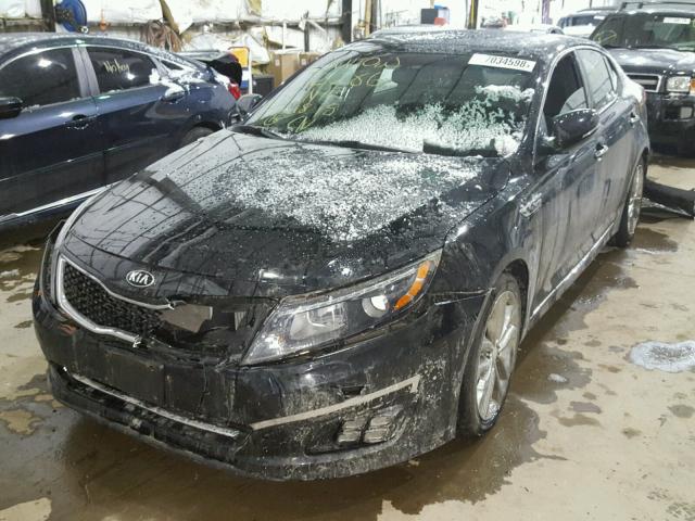 5XXGR4A63FG518206 - 2015 KIA OPTIMA SX BLACK photo 2