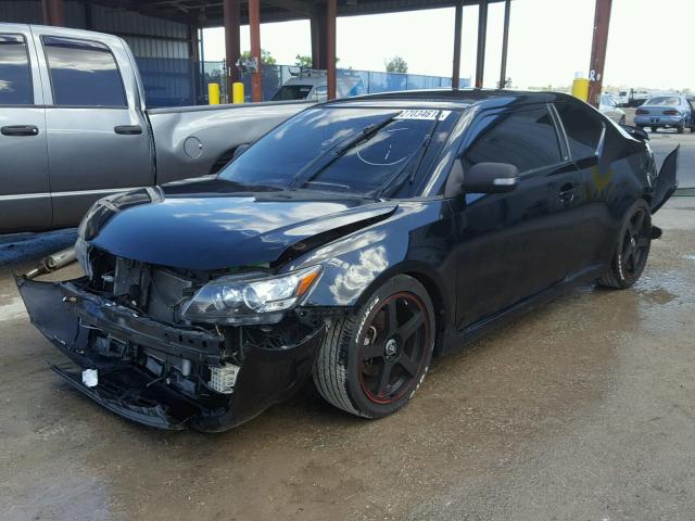 JTKJF5C70B3004147 - 2011 TOYOTA SCION TC 黑色 照片 2