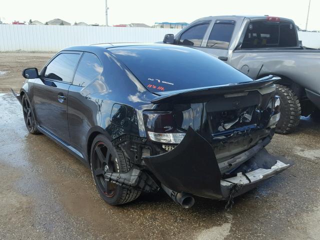 JTKJF5C70B3004147 - 2011 TOYOTA SCION TC 黑色 照片 3