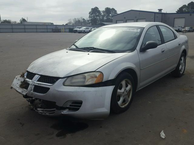 1B3EL46X55N630553 - 2005 DODGE STRATUS SX GRAY photo 2