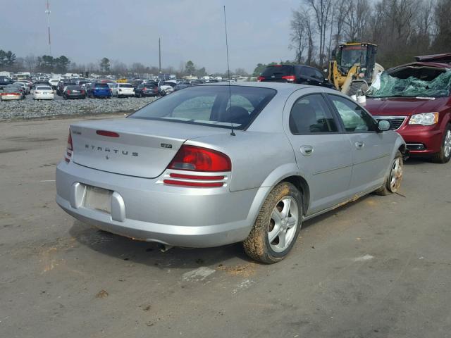 1B3EL46X55N630553 - 2005 DODGE STRATUS SX GRAY photo 4