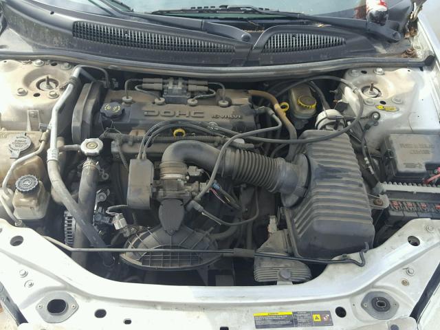 1B3EL46X55N630553 - 2005 DODGE STRATUS SX GRAY photo 7