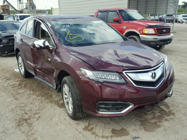 5J8TB3H39GL019115 - 2016 ACURA RDX BASE RED photo 1