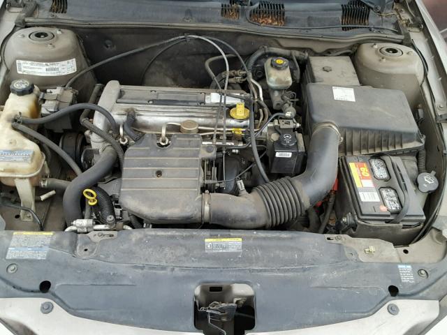 1G2NF52F82C226845 - 2002 PONTIAC GRAND AM S GRAY photo 7