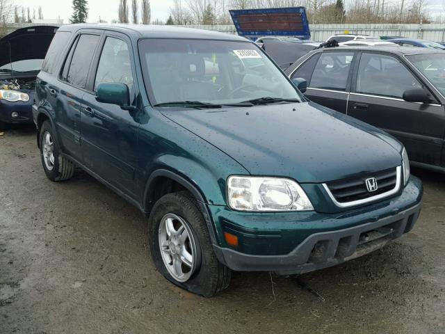 JHLRD18771S012514 - 2001 HONDA CR-V SE GREEN photo 1