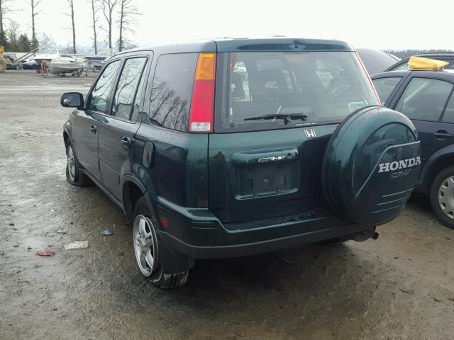 JHLRD18771S012514 - 2001 HONDA CR-V SE GREEN photo 3