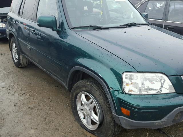 JHLRD18771S012514 - 2001 HONDA CR-V SE GREEN photo 9